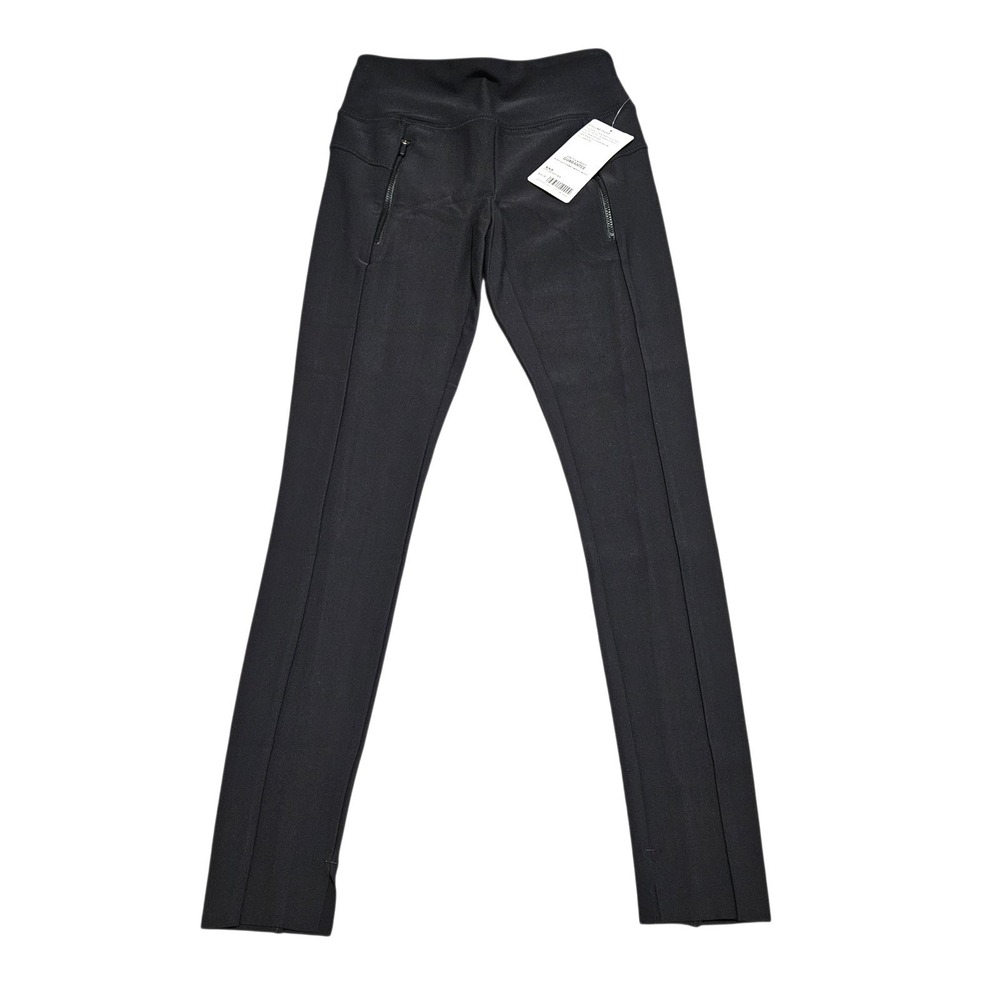 Athleta Stellar Tight Leggings Women's Size XXS Nylon Stretch Black‎ NEW 870815